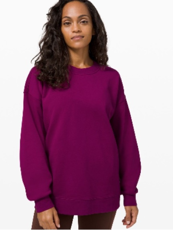lululemon athletica Tops - Lululemon oversized crew, 10